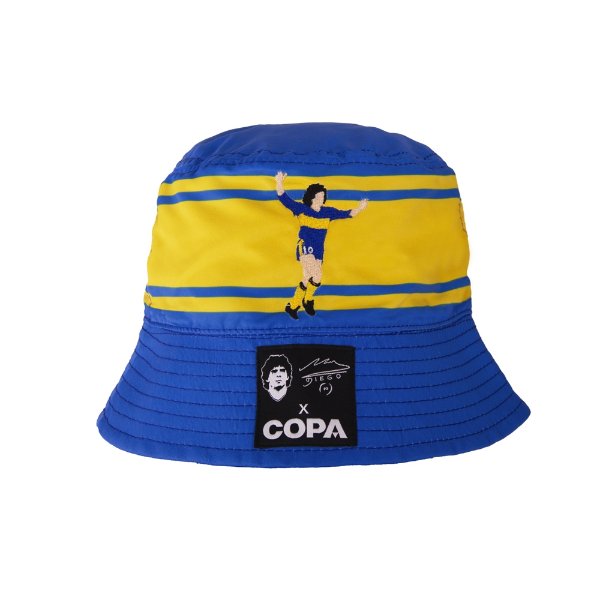 Image de Maradona X COPA Boca Embroidery Bucket Hat