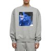 LPFC - Roberto Baggio Oversized Crewneck Sweater - Grey