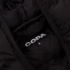 COPA Football - All Black Hooded Puffer Jacket