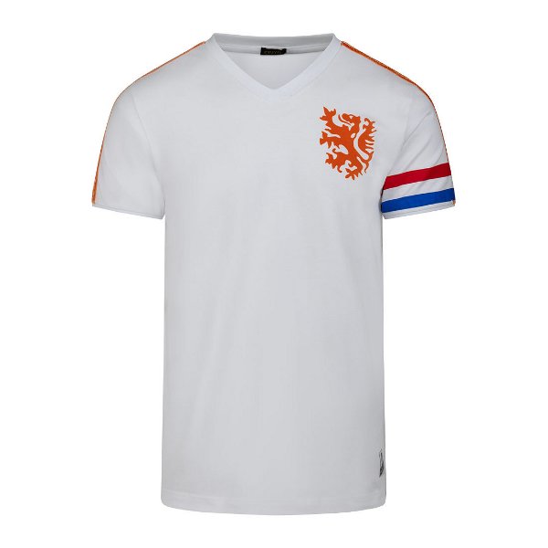 Cruyff - Holland Captain Retro Football Shirt Away WC 1974 + Number 14